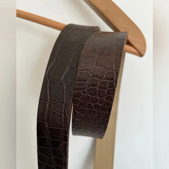 Lindenmann Genuine Leather Brown Men’s Belt – OS - Picture 4 of 8